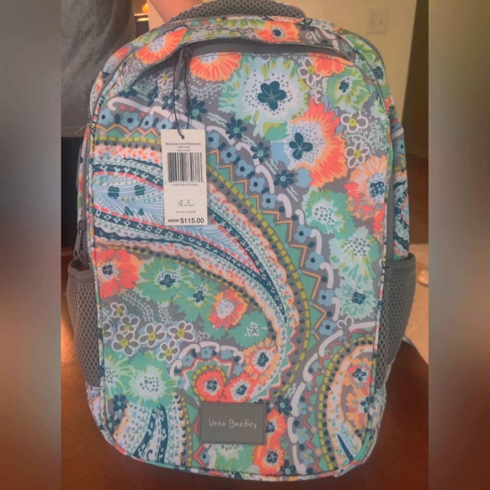 Vera Bradley Reactive Grand Backpack